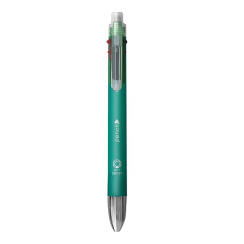 Multifunktionaler glatter Stift mit 5 Farben | Stifte A | Schreibstift | austauschbare Stifte mit Bleistift | Stift mit 6 Funktionen | All-in-1 Werkzeugstift | Schulmaterial Retratt von Generisch