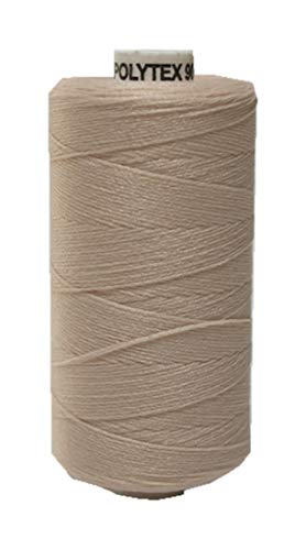 Nähmaschinen Nähgarn 500 m Polyester POLYTEX 16,7x2 hellbraun (0721) von Generisch