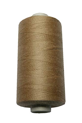 Nähmaschinen Nähgarn Polyester 40/2 beige braun 500 m (1033) von Generisch