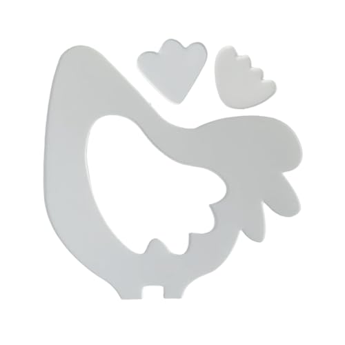 Nähschablonen, Acryl-Huhn-Form, Quilt-Lineal, Muster-Schablone mit präzisem Design für Bastelarbeiten, Wanddekoration, Familienaktivitäten, Partys Nähschablonen, Acryl-Huhn-Form, Quilt-Lineal, Muster-Schablone mit präzisem Design für Bastelarbeiten, Wanddekoration, Familienaktivitäten, Partys von Generisch