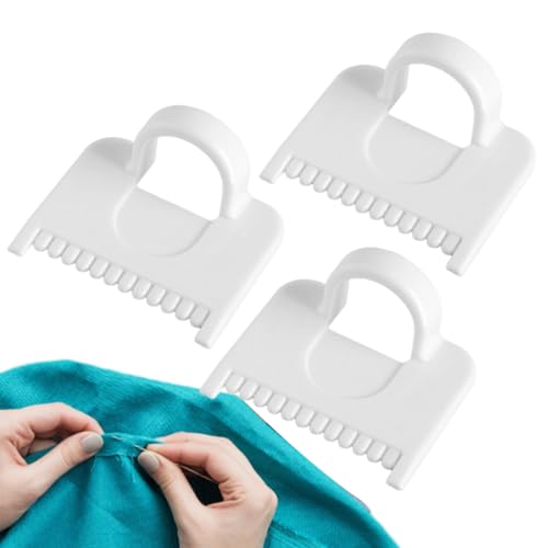 Nähschablonen – Lineale zum Quilten und Nähen, 3 Sets Nähschablonen-Set, multifunktionale Bastel-Messwerkzeuge, Fingerschutz, Kantenstichschloss für gleichmäßige Stiche Nähschablonen – Lineale zum Quilten und Nähen, 3 Sets Nähschablonen-Set, multifunktionale Bastel-Messwerkzeuge, Fingerschutz, Kantenstichschloss für gleichmäßige Stiche von Generisch
