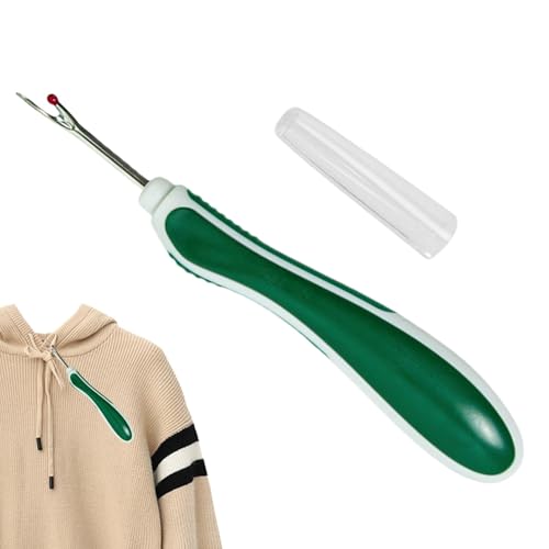 Nahttrenner-Werkzeug, Stickgarn-Entferner - Ergonomisches Mehrzweck-Nahttrennwerkzeug - Sicherer Nahttrenner, tragbarer Fadentrenner mit Griff für Stickereien und Bastelprojekte Nahttrenner-Werkzeug, Stickgarn-Entferner - Ergonomisches Mehrzweck-Nahttrennwerkzeug - Sicherer Nahttrenner, tragbarer Fadentrenner mit Griff für Stickereien und Bastelprojekte von Generisch