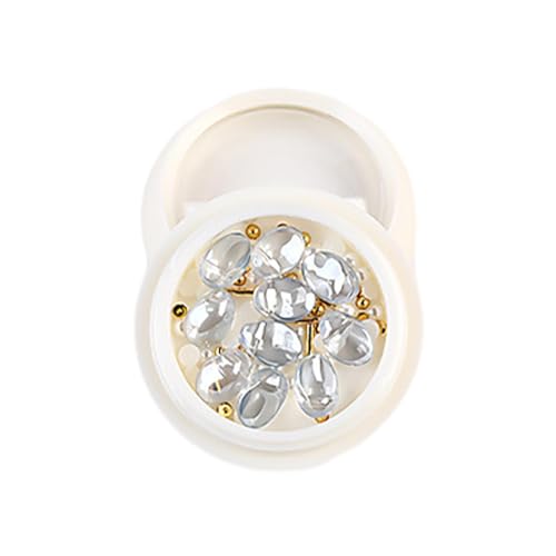 Nail Artt Rhinestones - Nail Lumiere Sequestro di Sequestro di Decaline, Dekoration für Nail Artis, Schmuck von Kristallnägeln, Edelsteine für Nägel, Kristalle Nägel Kit von Rinestone P von Generisch