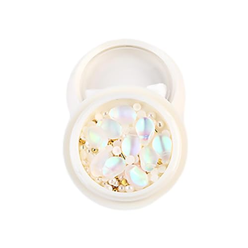 Nail Artt Rhinestones - Nail Lumiere Sequestro di Sequestro di Decaline, Dekoration für Nail Artis, Schmuck von Kristallnägeln, Edelsteine für Nägel, Kristalle Nägel Kit von Rinestone P von Generisch