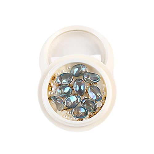 Nail Artt Rhinestones - Nail Lumiere Sequestro di Sequestro di Decaline, Dekoration für Nail Artis, Schmuck von Kristallnägeln, Edelsteine für Nägel, Kristalle Nägel Kit von Rinestone P von Generisch