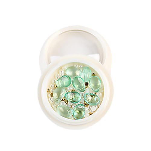 Nail Artt Rhinestones - Nail Lumiere Sequestro di Sequestro di Decaline, Dekoration für Nail Artis, Schmuck von Kristallnägeln, Edelsteine für Nägel, Kristalle Nägel Kit von Rinestone P von Generisch