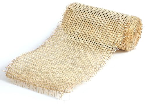 Natürliches Rattan-Gewebe-Rolle, Reparatur-Set für Stühle, Möbel, Rankgitter, Zaunpaneele, Sichtschutzwände, flexibles und langlebiges Rattan-Webmaterial (65 x 400 cm) von Generisch