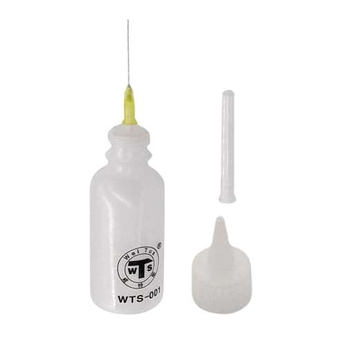 Needle Tip Bottle, Soldering Oil Dispenser, Quilling Tool Glue Squeeze Leakproof Solvent Applicator for Papermaking Soldering, PVC Build, 50ml Capacity, 0.2mm Wall Thickness Needle Tip Bottle, Soldering Oil Dispenser, Quilling Tool Glue Squeeze Leakproof Solvent Applicator for Papermaking Soldering, PVC Build, 50ml Capacity, 0.2mm Wall Thickness von Generisch