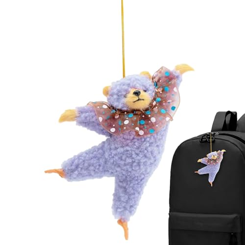 Niedliche kleine Bären-Plüschtiere, Stofftier-Spielzeuge - Ballerina-Puppen in Ballettbärenform | Tragbarer Plüsch-Schlüsselanhänger, Kuscheltiere für Geburtstag, Ostern, Weihnachten Niedliche kleine Bären-Plüschtiere, Stofftier-Spielzeuge - Ballerina-Puppen in Ballettbärenform | Tragbarer Plüsch-Schlüsselanhänger, Kuscheltiere für Geburtstag, Ostern, Weihnachten von Generisch