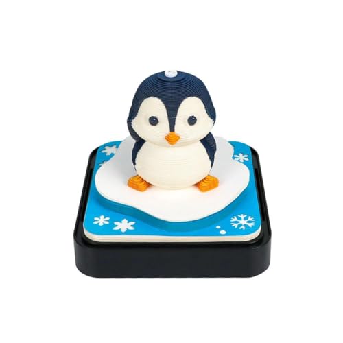 Niedlicher und niedlicher Pinguin-3D-Panorama-Haftnotizen, Papier, Geschenk, Souvenir, Ornamente von Generisch