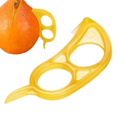 Orangenschäler , Doppelloch Einstellbare Größe Obstschäler, Mini Wiederverwendbar Keine Klebrigen Hände Orangenöffner, Zitrusschäler Obst Öffner Werkzeug für Zitrone & Zitrusfrüchte von Generisch