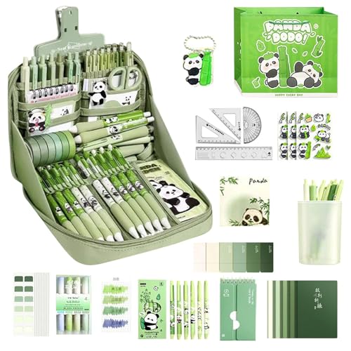 Panda Schreibwaren-Set - Zubehör für Mignon Notebook | Nützliches Material für Studentenbüros, fantasievolle Schlüsselanhänger für Taschen, die Zeitungen schreiben und Mädchen organisieren Panda Schreibwaren-Set - Zubehör für Mignon Notebook | Nützliches Material für Studentenbüros, fantasievolle Schlüsselanhänger für Taschen, die Zeitungen schreiben und Mädchen organisieren von Generisch