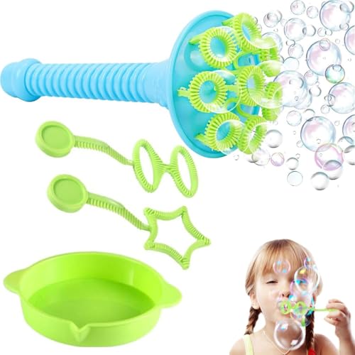 Outdoor -Blasen, Outdoor -Blasenspielzeug | 3X Kids Bubble | Trompete mit Round -Tablett -Schaltblasen Blasen Spiele Spielzeug für die Schule im Freien Bad Outdoor -Blasen, Outdoor -Blasenspielzeug | 3X Kids Bubble | Trompete mit Round -Tablett -Schaltblasen Blasen Spiele Spielzeug für die Schule im Freien Bad von Generisch