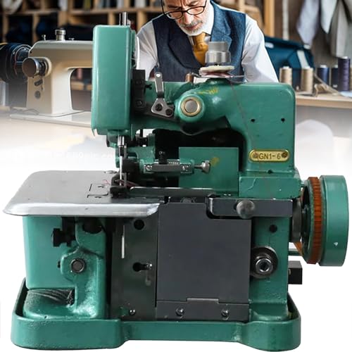 Overlock-Maschine, 3 Stichfähigkeit, einstellbare Stichlänge, 3000 Stiche pro Minute, langlebiger Metallrahmen, zum Säumen und Nähen Overlock-Maschine, 3 Stichfähigkeit, einstellbare Stichlänge, 3000 Stiche pro Minute, langlebiger Metallrahmen, zum Säumen und Nähen von Generisch