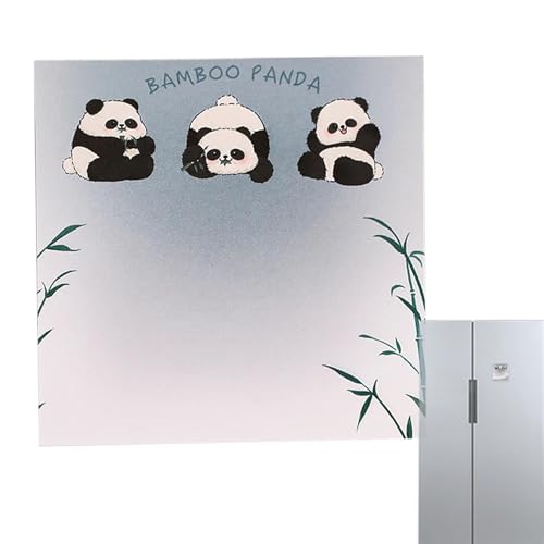 Panda Haftnotizen, Haftnotizblöcke,Tierische Haftnotizen Notizblöcke | Herausnehmbare 50-Blatt-Notizblöcke, 8 x 8 cm/3 x 3 Zoll, Notizblöcke für Bücher, Monitore, Wände und Fenster von Generisch