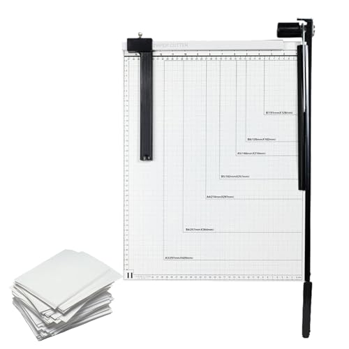 Papierschneider, Papierschneider - Bastelpapierschneider,Multifunktionaler Papierschneider für Karton, A4-Papierschneider zum Basteln, Klassenzimmer und Büro von Generisch