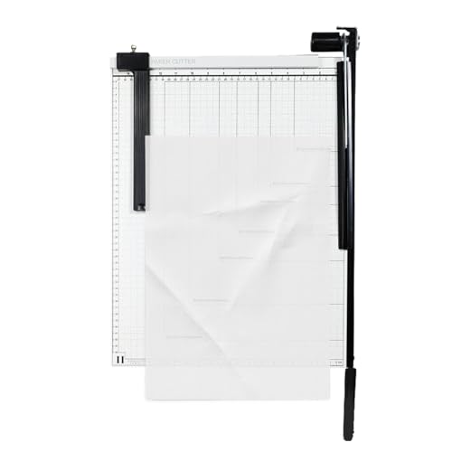 Papierschneider zum Basteln, Papierschneider, Papierschneider für Klassenzimmer, Multifunktionaler Papierschneider für Karton, A4-Papierschneider zum Basteln, Klassenzimmer und Büro von Generisch