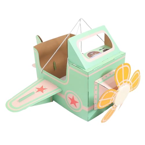Pappschachtel Für Kinder - Fotoflugzeug - Malspiel Und Spielspiel Zwischen Eltern Und Kindern Zu Hause Oder Im Garten | Pappflugzeug Kostüm Creative Game Craft Pappschachtel Für Kinder - Fotoflugzeug - Malspiel Und Spielspiel Zwischen Eltern Und Kindern Zu Hause Oder Im Garten | Pappflugzeug Kostüm Creative Game Craft von Generisch