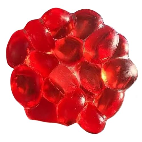 Perlen Stressball, Edelstein Antistressball, Squishy Ball Fidget Toys, Quetschball Kinder Erwachsene, Stressbälle Lustig von Generisch