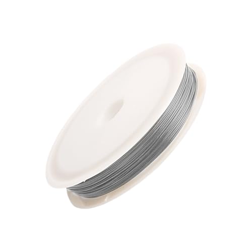 Perlendraht Zum Auffädeln | Metallperlendraht für die Herstellung von Schmuck - Flexible Schnur für Armbänder Halsketten Anfänger Bastler Handarbeit Perlendraht Zum Auffädeln | Metallperlendraht für die Herstellung von Schmuck - Flexible Schnur für Armbänder Halsketten Anfänger Bastler Handarbeit von Generisch