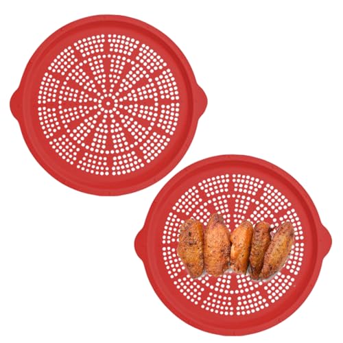 Pizzaplatten | Runde Pizzaform Mit Löchern - Spülmaschinengeeignet Aus Gusseisen Für Indoor Outdoor Grill Picknick Pizzaplatten | Runde Pizzaform Mit Löchern - Spülmaschinengeeignet Aus Gusseisen Für Indoor Outdoor Grill Picknick von Generisch