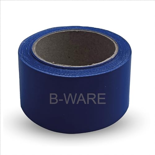 Planen-Reparatur-Klebeband – B Ware, Winterware unter 13°C lagern und verarbeiten – Reparaturband verschiedenen Größen selbstklebend für LKW-Plane, PVC-Plane, Markise, Zelt (Blau, 5 cm x 5 m) von Generisch