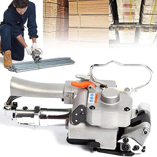 Pneumatisches Umreifungswerkzeug, 4000N Max Tension Handballenpresse, automatische Verpackungsmaschine für sicheres Banding Pneumatisches Umreifungswerkzeug, 4000N Max Tension Handballenpresse, automatische Verpackungsmaschine für sicheres Banding von Generisch