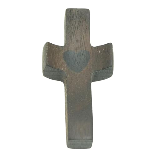 Pocket Wooden Crosses- 3.5g Portable Wooden Crosses Handcrafted Encouragement | Pocket Size Wooden Crosses, Fingertip Portable Exquisite Hand Holding Craft for Kids Adults Families von Generisch