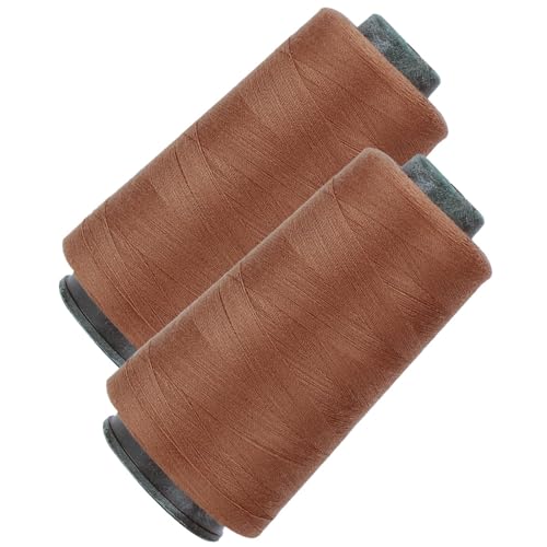 Polyester-Nähgarn – 11 X 5,5 Cm Overlock-Nähgarn Aus Polyester | 2200 Meter Allzweck-Nähgarn | Multifunktions-40/2-Hochgeschwindigkeits-2X-Nähgarn Für Quiltarbeiten von Generisch