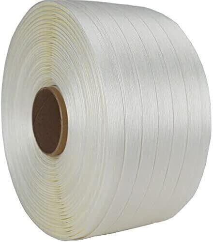 Polyesterband 600 meter, 19 mm breite, Kerndurchmesser 76 mm, 612 kg Reißkraft, Linder Made in Germany, Textilband für Umreifungsgerät, Polyester Hotmelt Band PES von Generisch