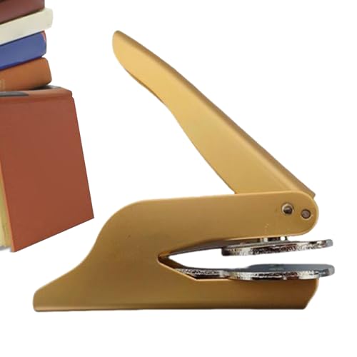 Prägegerät Stempel - Prägestempel Für Bibliotheken | Tragbare Prägemaschine Für Die Erstellung Von Hochzeitseinladungen Briefumschlägen Und Papier Bastelarbeiten Für Frauen Und Prägegerät Stempel - Prägestempel Für Bibliotheken | Tragbare Prägemaschine Für Die Erstellung Von Hochzeitseinladungen Briefumschlägen Und Papier Bastelarbeiten Für Frauen Und von Generisch