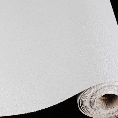 Premium 0,28 m x 5 m Leinwandrolle für Künstler – grundiertes Baumwollleinen für Öl- und Acrylmalerei – 480 g reines Leinen Kunstbedarf Premium 0,28 m x 5 m Leinwandrolle für Künstler – grundiertes Baumwollleinen für Öl- und Acrylmalerei – 480 g reines Leinen Kunstbedarf von Generisch