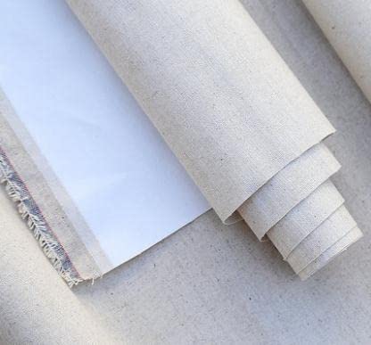 Premium grundierte Leinwandrolle für Künstler, 0,28 m x 5 m, Baumwoll-Leinen-Mischgewebe, ideal für Öl- und Acrylmalerei, Studio-Leinwand, 330 g Gewicht Premium grundierte Leinwandrolle für Künstler, 0,28 m x 5 m, Baumwoll-Leinen-Mischgewebe, ideal für Öl- und Acrylmalerei, Studio-Leinwand, 330 g Gewicht von Generisch