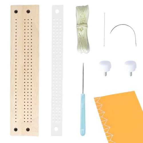 Punch -Werkzeuge für Buchbinding - Easy Book Craft Kit, Papierstanzartikel | Tools für Journale, Planer, Sammelalben, Buchreparaturset für -Projekte und handgefertigte Notizbücher wiederherstellen Punch -Werkzeuge für Buchbinding - Easy Book Craft Kit, Papierstanzartikel | Tools für Journale, Planer, Sammelalben, Buchreparaturset für -Projekte und handgefertigte Notizbücher wiederherstellen von Generisch