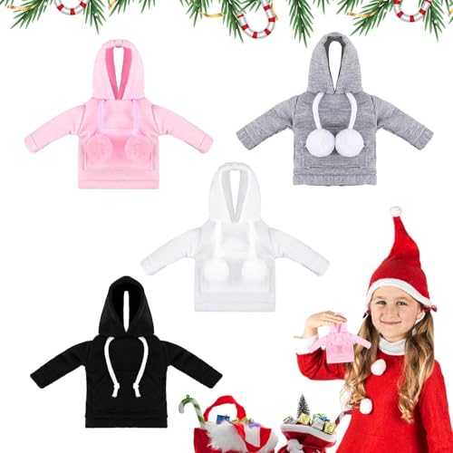 Puppen-Weihnachtskleidung - Weihnachtszubehör-Set, Outfit, Kostüm, Weihnachtszubehör, Kleidung für Mädchen und Kinder von Generisch