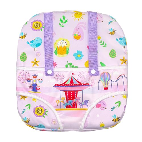 Puppenbetreiber für Puppen - Vorder- und Rücken -Babypuppen -Rucksack | Stellen Sie sich vor, Spielpuppenzubehör mit einstellbaren Gurten zu spielen, passt 12 bis 18 Zoll Puppen, ideal für Kleinkinder Puppenbetreiber für Puppen - Vorder- und Rücken -Babypuppen -Rucksack | Stellen Sie sich vor, Spielpuppenzubehör mit einstellbaren Gurten zu spielen, passt 12 bis 18 Zoll Puppen, ideal für Kleinkinder von Generisch