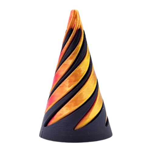 Pyramiden Fidget Spielzeug, Impossible Cone Fidget Toy, 3D Gedrucktes Fidget Spielzeug Für Erwachsene, Impossible Pyramid Passthrough Skulptur, Spir-al Fidget Spielzeug, Tischdekoration von Generisch