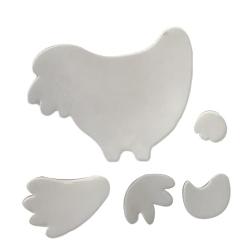 Quilt-Vorlagen – Acryl-Huhn-Form, Quilt-Lineal, Schablonen-Werkzeuge für Projekte, Tischsets, Wanddekoration, Damen, Anfänger, Familienaktivitäten, Partys Quilt-Vorlagen – Acryl-Huhn-Form, Quilt-Lineal, Schablonen-Werkzeuge für Projekte, Tischsets, Wanddekoration, Damen, Anfänger, Familienaktivitäten, Partys von Generisch