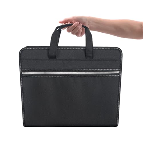 Reisedokumententasche | Wichtige Dokumentenmappe mit großer Kapazität, tragbare Dokumententasche, Papier-Organizer für Dokumente, Quittungen, Karten Reisedokumententasche | Wichtige Dokumentenmappe mit großer Kapazität, tragbare Dokumententasche, Papier-Organizer für Dokumente, Quittungen, Karten von Generisch