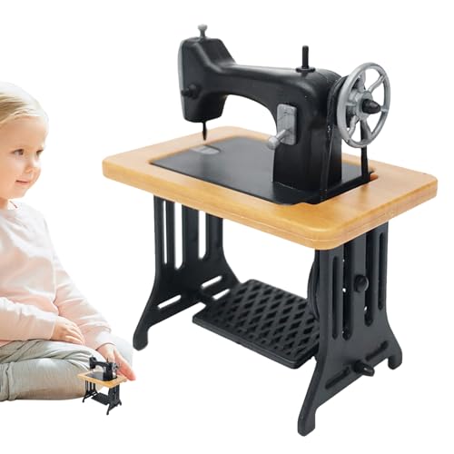 Retro -Miniaturnähmaschine - Kleine 1:24 Model Doll Home Nähmaschine - Landschaft Ornament, PlayMiniaturnähmaschine Spielzeug | Kleine 1:24 Model Puppe Home Nähenmaschine, Landschaft Ornament Pretend Retro -Miniaturnähmaschine - Kleine 1:24 Model Doll Home Nähmaschine - Landschaft Ornament, PlayMiniaturnähmaschine Spielzeug | Kleine 1:24 Model Puppe Home Nähenmaschine, Landschaft Ornament Pretend von Generisch