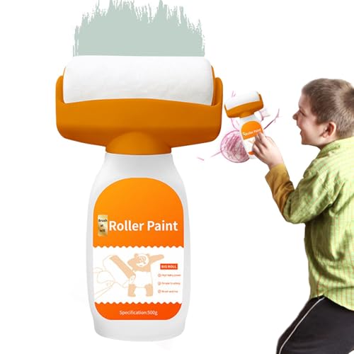 Roller Pinsel - Wandreparatur Rolling Pinsel | Kleine Walzen-Wand-Patching-Bürste, Reparaturfarbe Wand tragbarer Walzenpinsel, multifunktionales Wandwerkzeug für Küche, Schlafzimmer, Wohnzimmer von Generisch