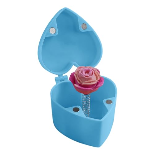 Rose Heart Rose Heart Surprise Rose Heart For You Rose Of The Rose In The People's Day Birthday Adult Valentine's Day Dks391 (Blue, One Size) von Generisch