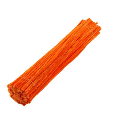 STEM 100 Farbset für Kunstreiniger Handwerk Rohr feste DIY-Dekorationswerkzeuge & Home Improvement Bürodekoration Für Frauen (Orange, One Size) von Generisch