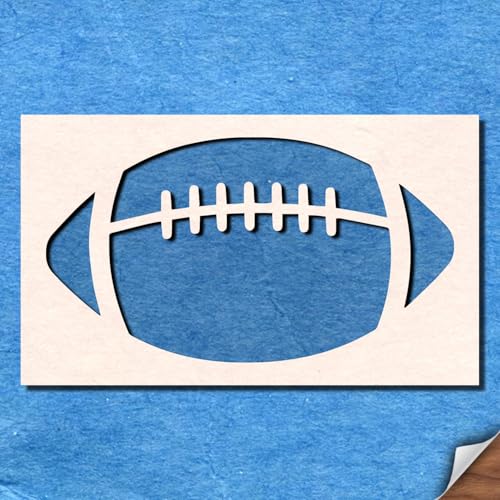 Schablone American Football Sport Mylar Malerei Wandkunst Handwerk Airbrush von Generisch