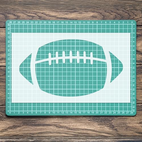 Schablone American Football Sport Mylar Malerei Wandkunst Handwerk Airbrush von Generisch