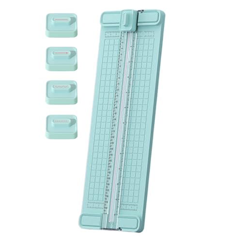 Schiebe-Brieföffner, Papierschneider zum Schneiden – 4-in-1-Multifunktionswerkzeug mit doppeltem und rutschfestem Schnitt für Schule, Zuhause, Büro und Hobby Schiebe-Brieföffner, Papierschneider zum Schneiden – 4-in-1-Multifunktionswerkzeug mit doppeltem und rutschfestem Schnitt für Schule, Zuhause, Büro und Hobby von Generisch