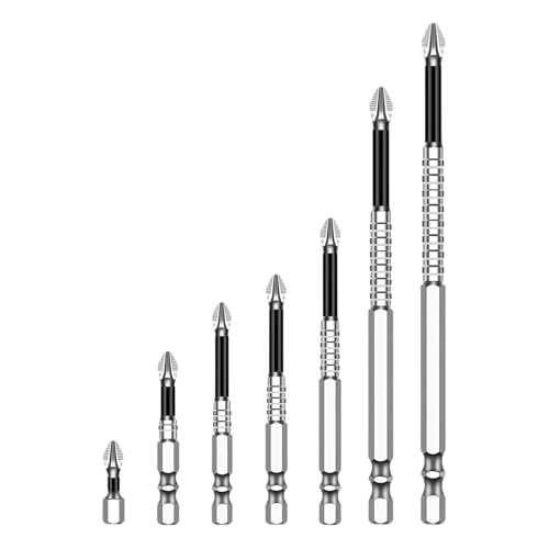 Schlagbohrer-Bitset - Robuste Schraubendreher-Bohrer,Hochwertiges Werkzeugset Aus Legierungsstahl Für Langlebige Arbeiten Bei Reparaturen Und Möbelmontage Schlagbohrer-Bitset - Robuste Schraubendreher-Bohrer,Hochwertiges Werkzeugset Aus Legierungsstahl Für Langlebige Arbeiten Bei Reparaturen Und Möbelmontage von Generisch