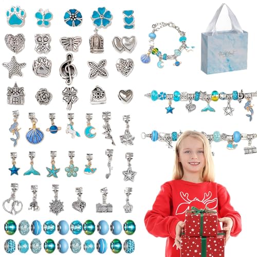 Schmuckherstellungsset für Mädchen, Perlenarmbandherstellungsset,Buntes Schmuckherstellungsset für Kinder. Perlenherstellungsset - Modisches Perlen-Bastelset für Kinder, Schmuck-Perlenset für Mädchen von Generisch