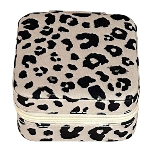 Schmuckschatulle mit Leopardenmuster, Leder-Armband-Box, kleine Schmuckschatulle, Schmuck-Aufbewahrungsboxen, Ringetui für Ringe, Ohrringe Schmuckschatulle mit Leopardenmuster, Leder-Armband-Box, kleine Schmuckschatulle, Schmuck-Aufbewahrungsboxen, Ringetui für Ringe, Ohrringe von Generisch