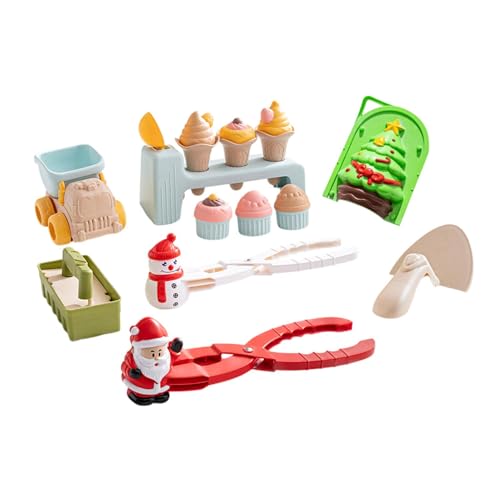 Schnee-Modellierwerkzeug, Schneeball-Kit, Outdoor-Schneeformen, Schneeball-Clip für Kinder, Schneeballbekämpfungswerkzeug, Schneeball-Hersteller, Gio von Generisch